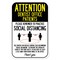 Signmission Public Safety Sign-Dentist Office Patients Practice Social Distancing, 12" H, A-1218-25396 A-1218-25396 - alternate 1